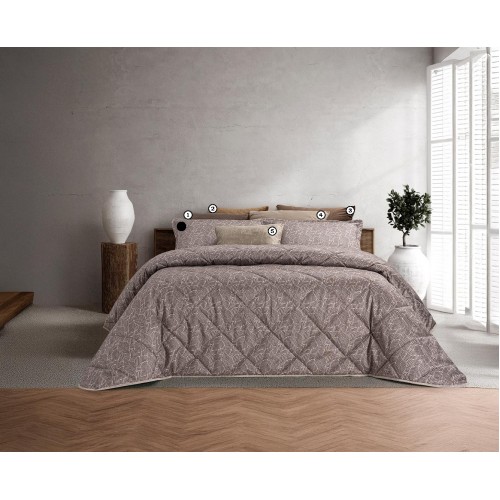 LEIDO - [Edredão - Taupe]