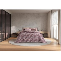 PEQUIM - [Edredão - Bordeaux/Multi-Cor]