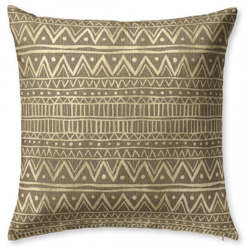 MELODIA7 - 070 [Pack de 2 Almofadas - Castanho]