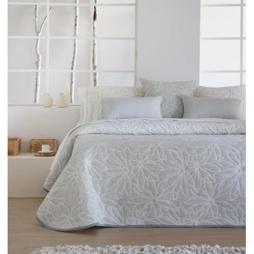 OVAR - 080 [Colcha Dupla-Face - Cinza]