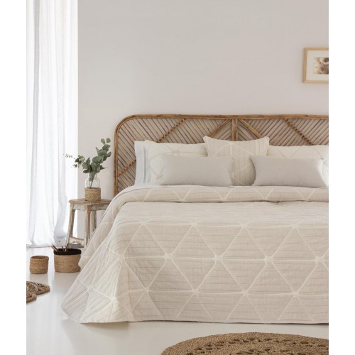 PINHEL - 010 [Colcha Dupla-Face - Bege]