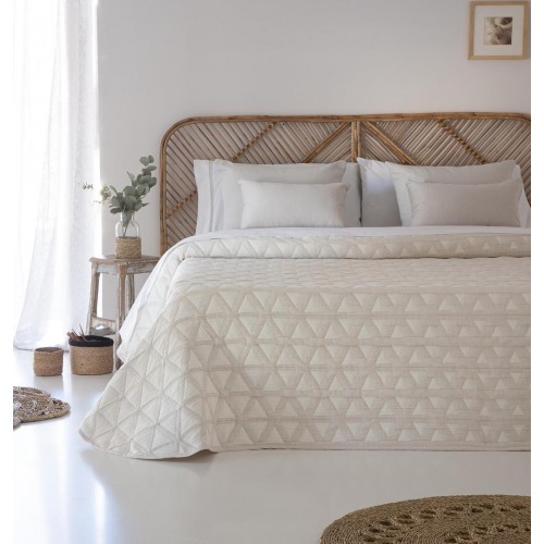 SALUT - 010 [Colcha Dupla-Face - Bege]