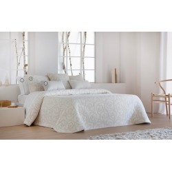 TAVIRA - 010 [Colcha Dupla-Face - Bege]