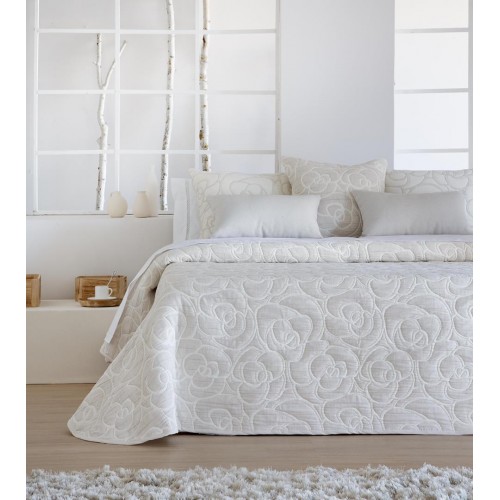 TAVIRA - 010 [Colcha Dupla-Face - Bege]