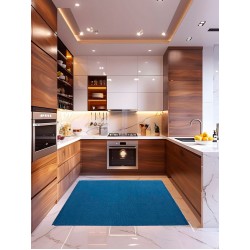 LUSA MIX - [Carpete para Cozinha - Azul]