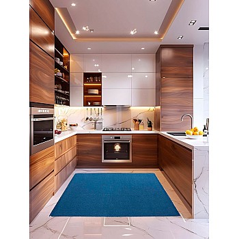 LUSA MIX - [Carpete para Cozinha - Azul]