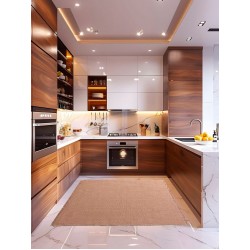 LUSA MIX - [Carpete para Cozinha - Bege]