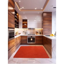 LUSA MIX - [Carpete para Cozinha - Laranja]