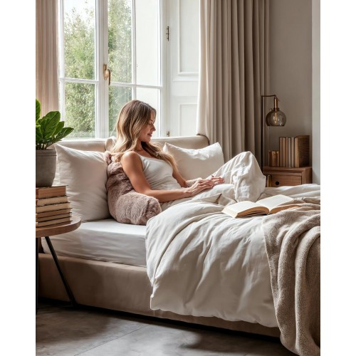 CONFORTO3 - [Almofada de Descanso Corporal - Taupe]
