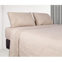 SAMBA - [Jogo de Cama FLANELA - Bege]