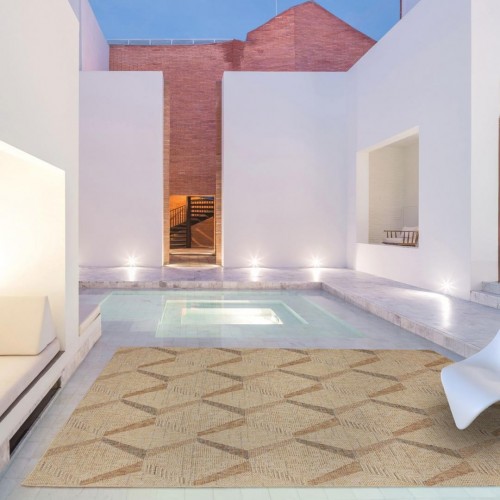 NINA - 7282-004 [Tapete - Bege/Azul] 