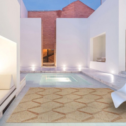 NINA - 7282-192 [Tapete - Bege/Rust] 