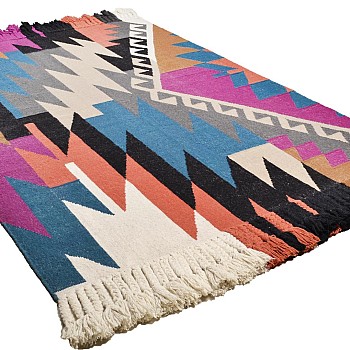 KAIRA - 800 FUNKY KELIM [Tapete - Multi-Cor]