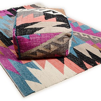 KAIRA - 800 FUNKY KELIM [Tapete - Multi-Cor]