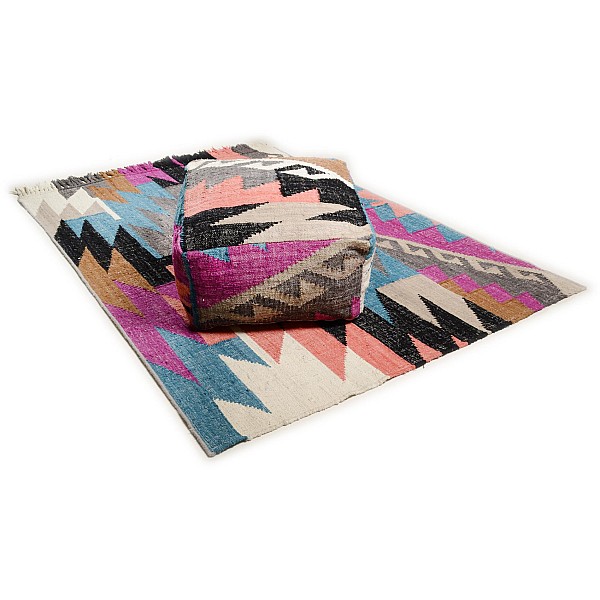 KAIRA - 800 FUNKY KELIM [Tapete - Multi-Cor]