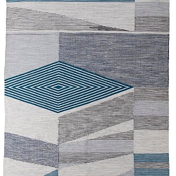 KAIRA - 725 MODERN KELIM [Tapete - Turquesa] 