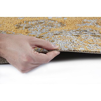 ORIENTAL - Kirman-870 [Tapete - Dourado/Multi-Cor]
