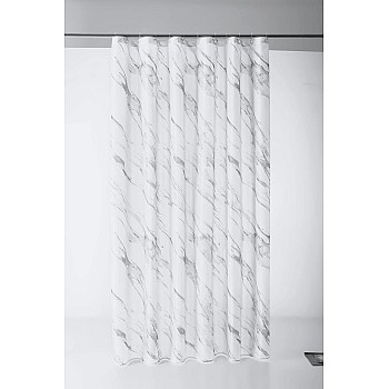 MARBLE - [Cortina de Banho - Silver]