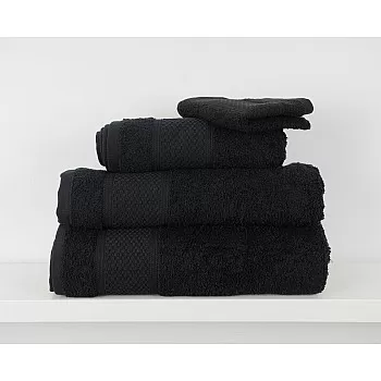 MEL - [Conjunto de (2), (3) ou (6) Toalhas de Banho - Preto]