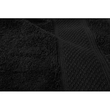 MEL - [Conjunto de (2), (3) ou (6) Toalhas de Banho - Preto]