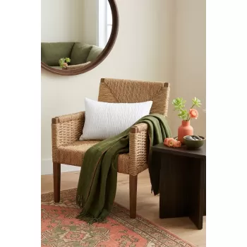ABIBE - [Almofada Decorativa - Branco]