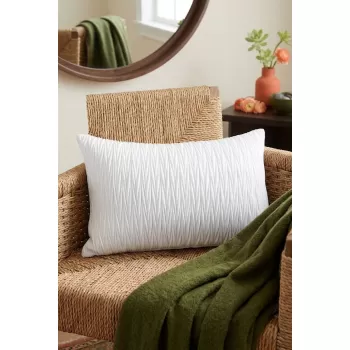 ABIBE - [Almofada Decorativa - Branco]