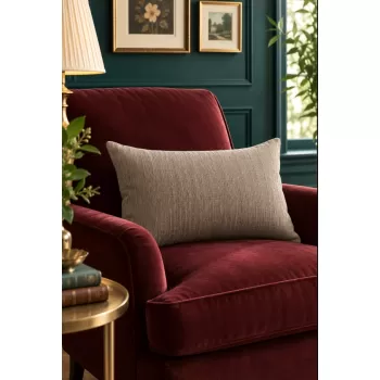 ABIBE - [Almofada Decorativa - Taupe]