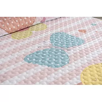 BORBOLETA - [Edredão - Rosa]